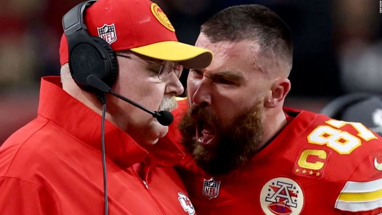 CNNE 1594325 - travis kelce habla sobre su tenso momento con el entrenador de los chiefs