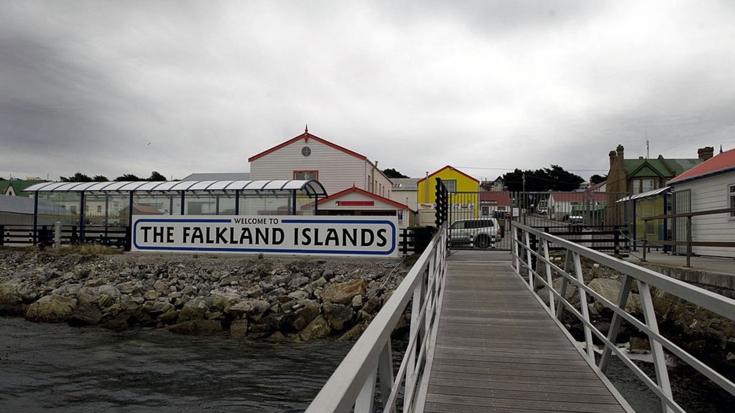 Vista de Puerto Argentino/Port Stanley en las islas Malvinas/Falklands, el 27 de marzo de 2012.