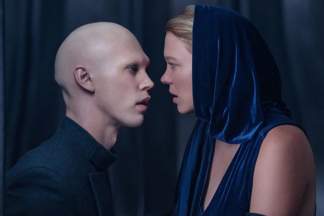 Austin Butler y Léa Seydoux en "Dune: Parte Dos".