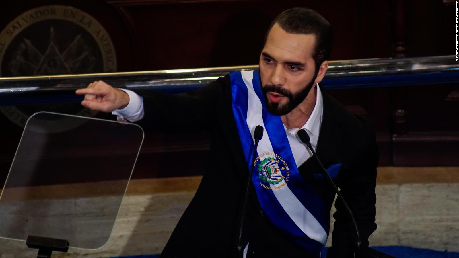 Bukele dice que en Estados Unidos hay ciudades "en decadencia" por culpa  del fentanilo