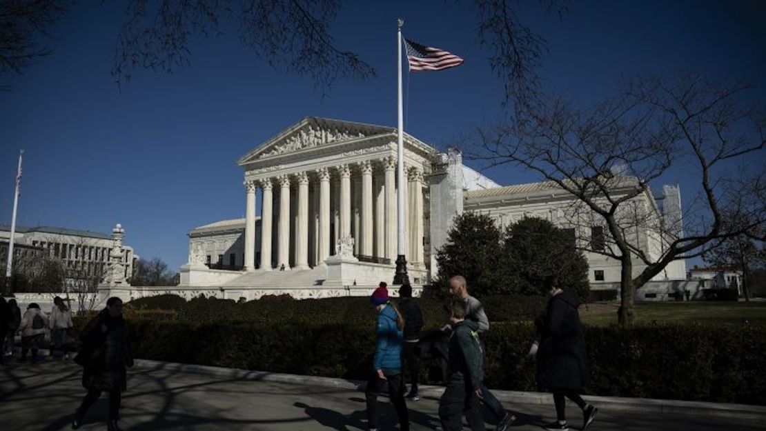 La Corte Suprema de Estados Unidos en Washington, EE.UU., el miércoles 14 de febrero de 2024.