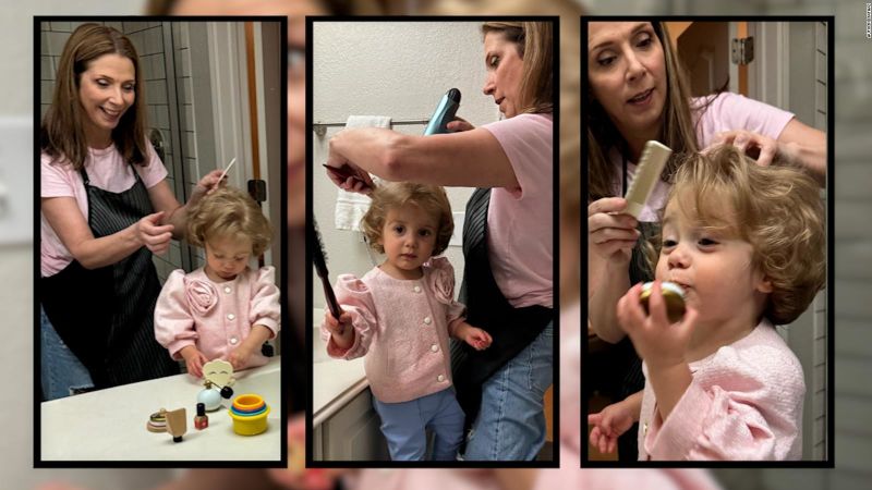 Internet enloquece con el peinado de una niña al estilo "The Golden Girls"