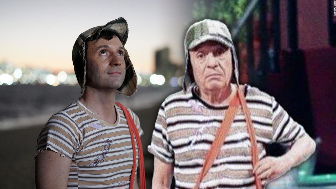 CNNE 1614096 - max revela primeras imagenes de la bioserie de chespirito