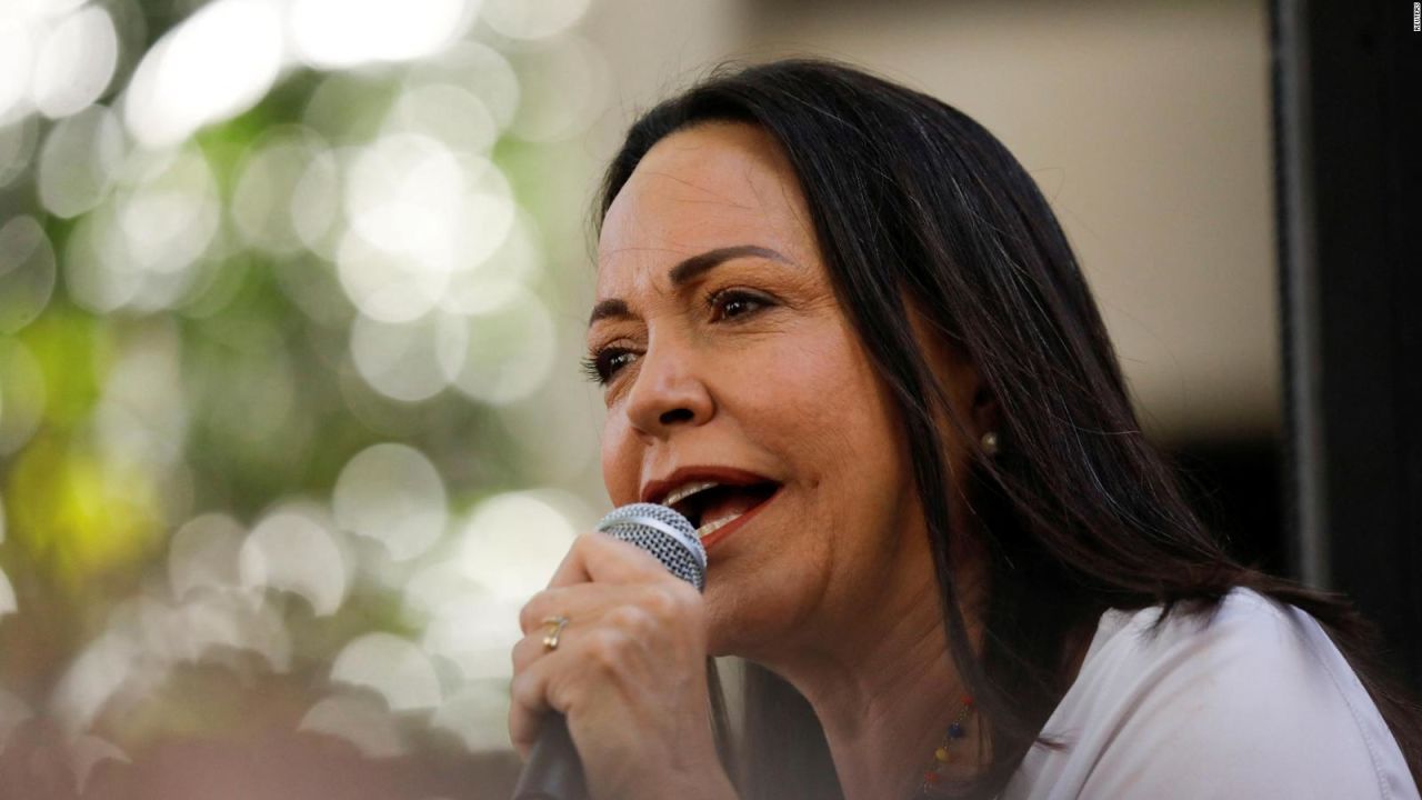 CNNE 1616035 - corina machado reacciona al anuncio de elecciones en venezuela