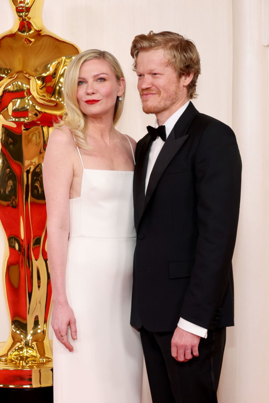 Kirsten Dunst and Jesse Plemon. (Foto: Mike Coppola/Getty Images).