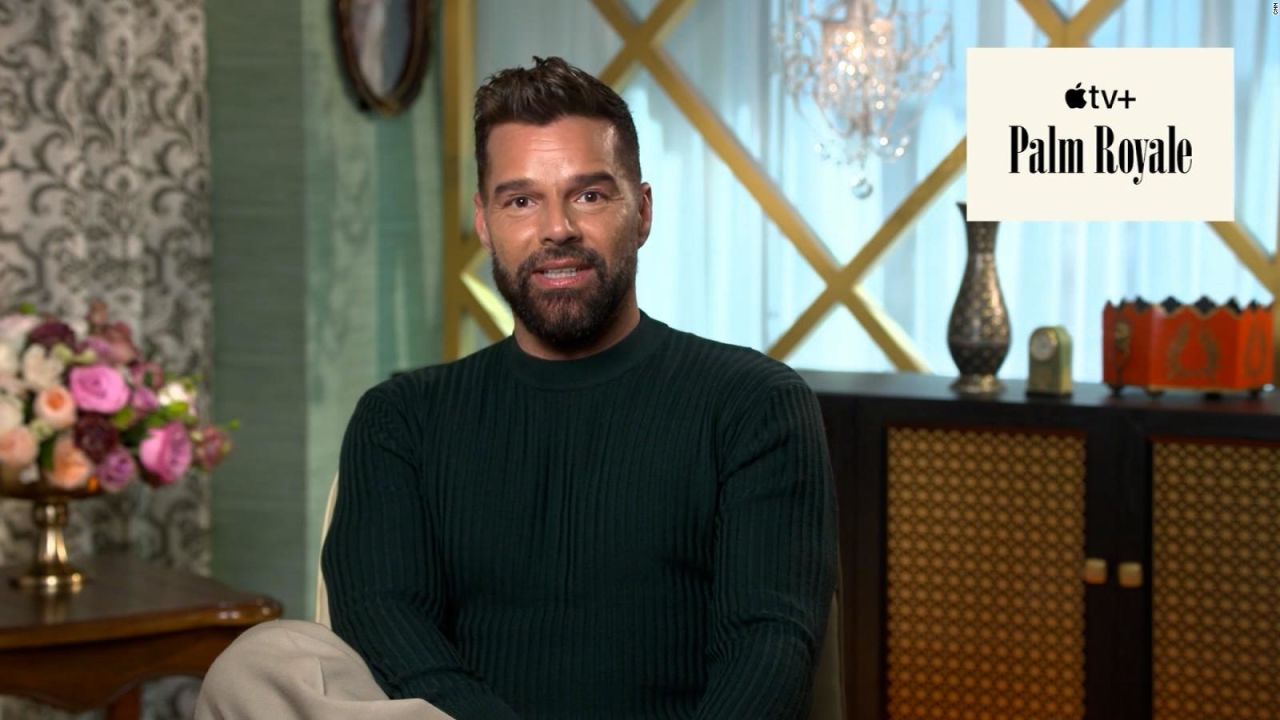 CNNE 1640689 - ricky martin regresa a la actuacion en "palm royale"