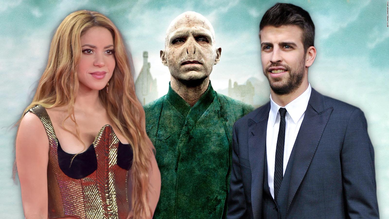 Shakira usa el sobrenombre "Voldemort" para referirse a Piqué