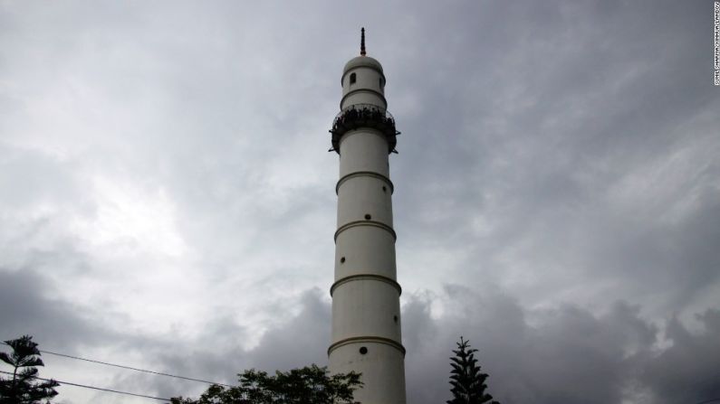 La torre Dharahara, de nueve pisos, en Katmandú, en una imagen de julio de 2013.