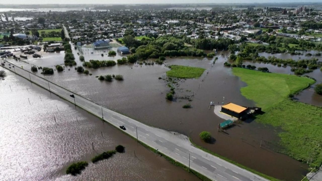 CNNE 1651164 - mas de 4-700 personas evacuadas por las inundaciones en uruguay