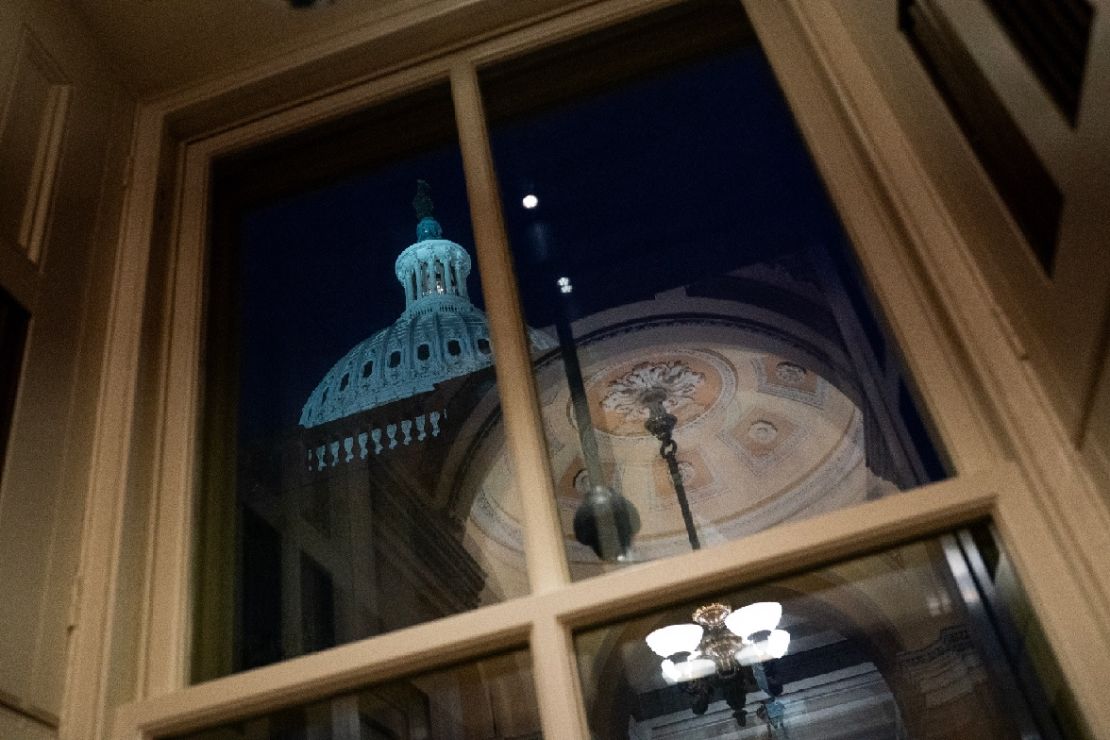 El Capitolio de Estados Unidos se ve en Washington, el 22 de marzo.