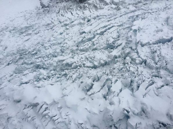 En la zona se observan los estragos causados por las avalanchas (Phurba Sherpa).