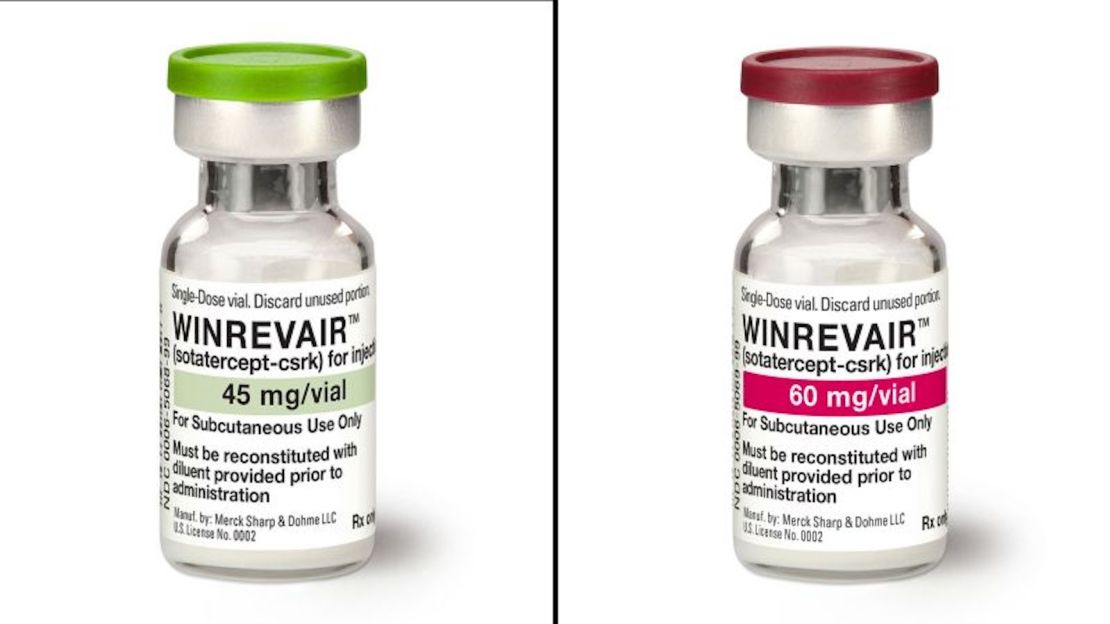 Winrevair fue aprobado por la FDA el martes para ayudar a tratar la hipertensión arterial pulmonar.