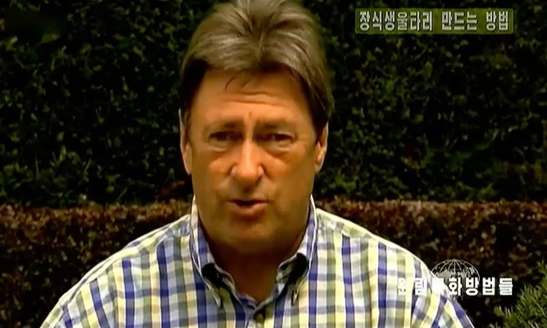 Titchmarsh, fotografiado durante la transmisión de KCTV. Crédito: BBC/KCTV.