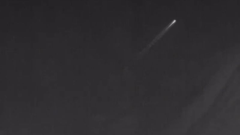 Un posible misil balístico recorrió el este de españa durante la noche | cnn