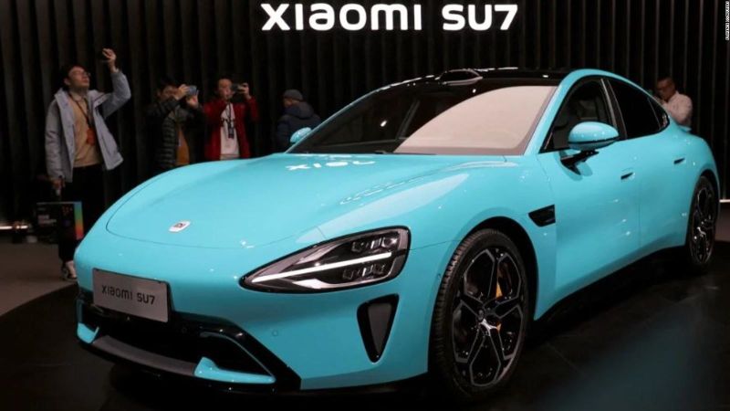 Xiaomi presenta su auto eléctrico Speed Ultra 7 para competir con Tesla