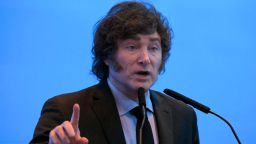 El presidente de Argentina, Javier Milei