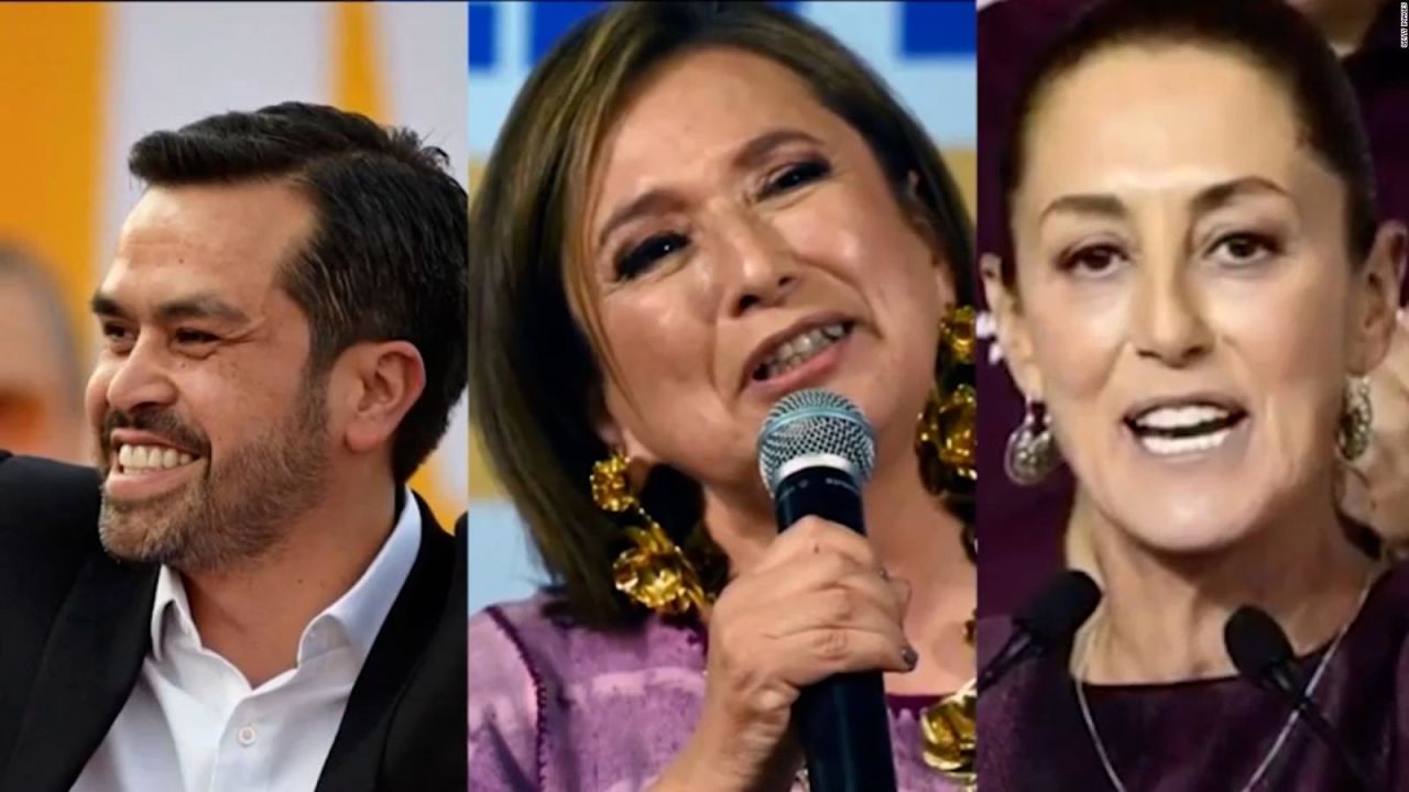 CNNE 1658947 - asi llegan los candidatos al primer debate presidencial en mexico