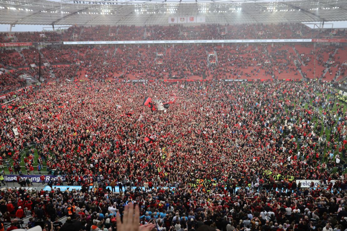 La locura colectiva tras el primer título. Crédito: Andreas Rentz/Getty Images