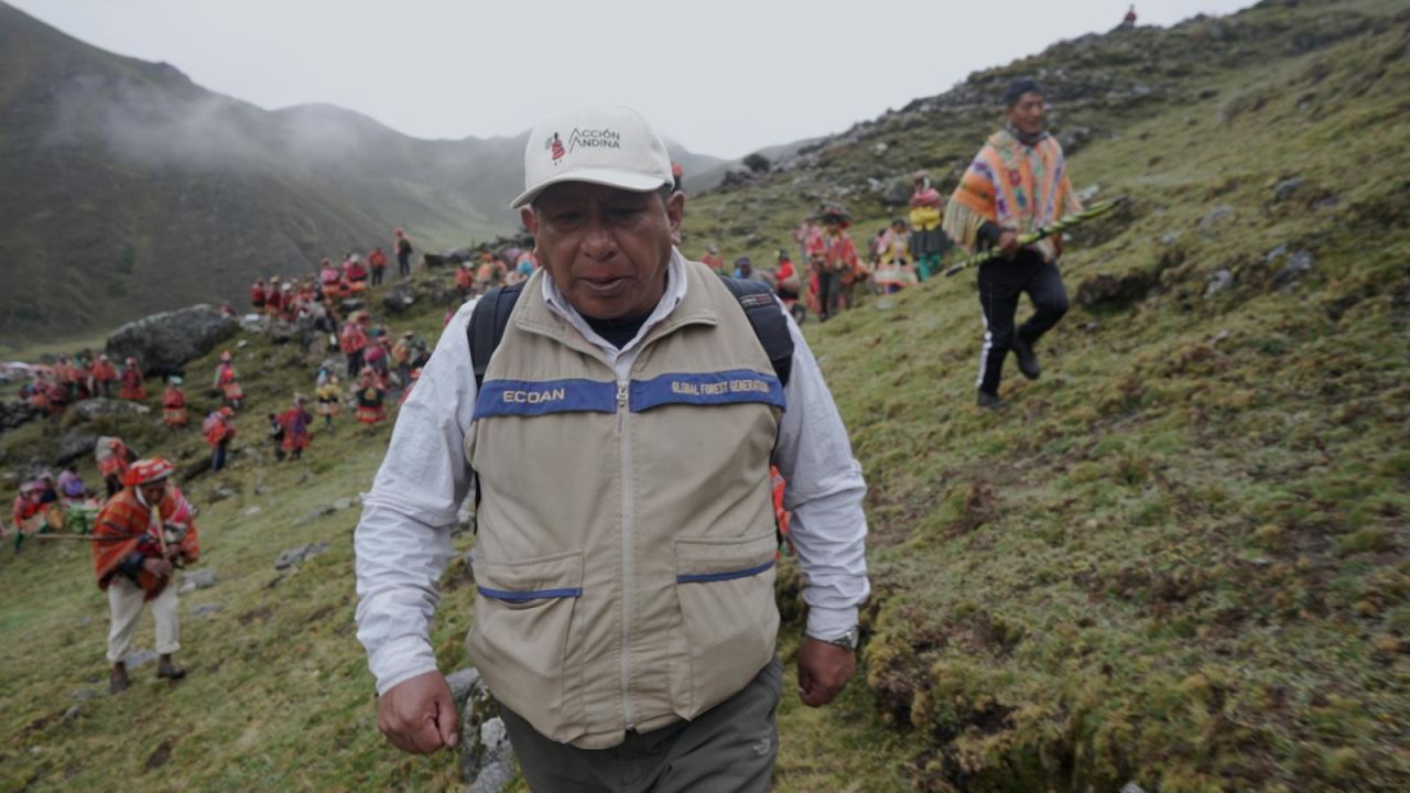 CNNE 1679371 - constantino aucca, el "guerrero" inca que pelea por la tierra