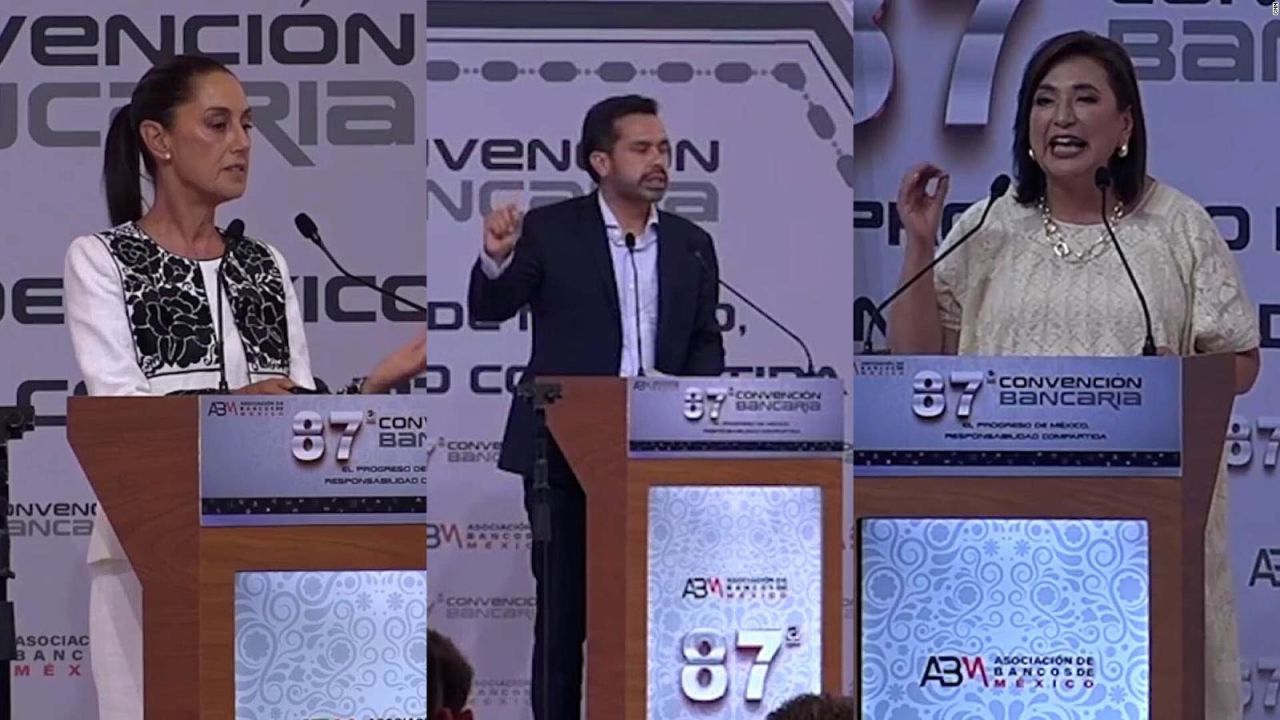 CNNE 1680755 - las propuestas de los candidatos presidenciales en la convencion bancaria