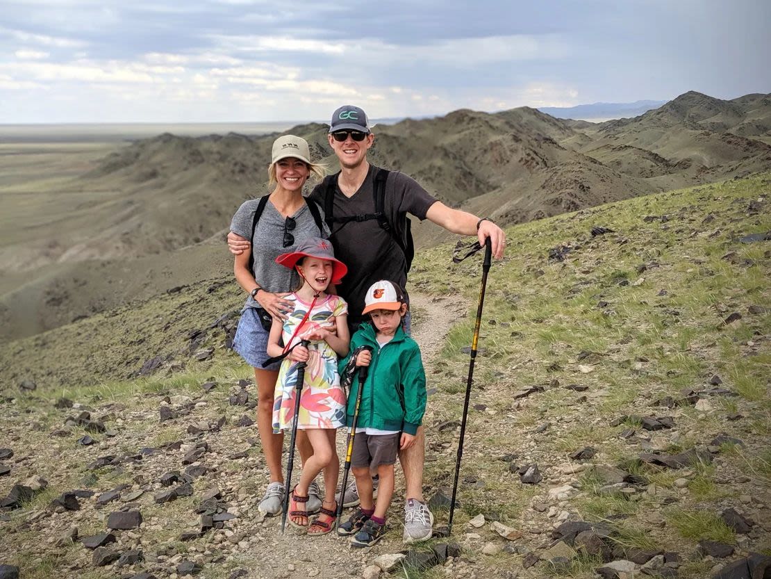Los Sullivan visitaron 29 países, entre ellos Mongolia, durante su "año sabático".
