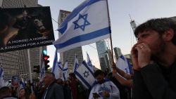 CNNE 1681448 - manifestantes piden la destitucion del gobierno de netanyahu