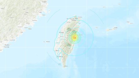 Mapa: USGS