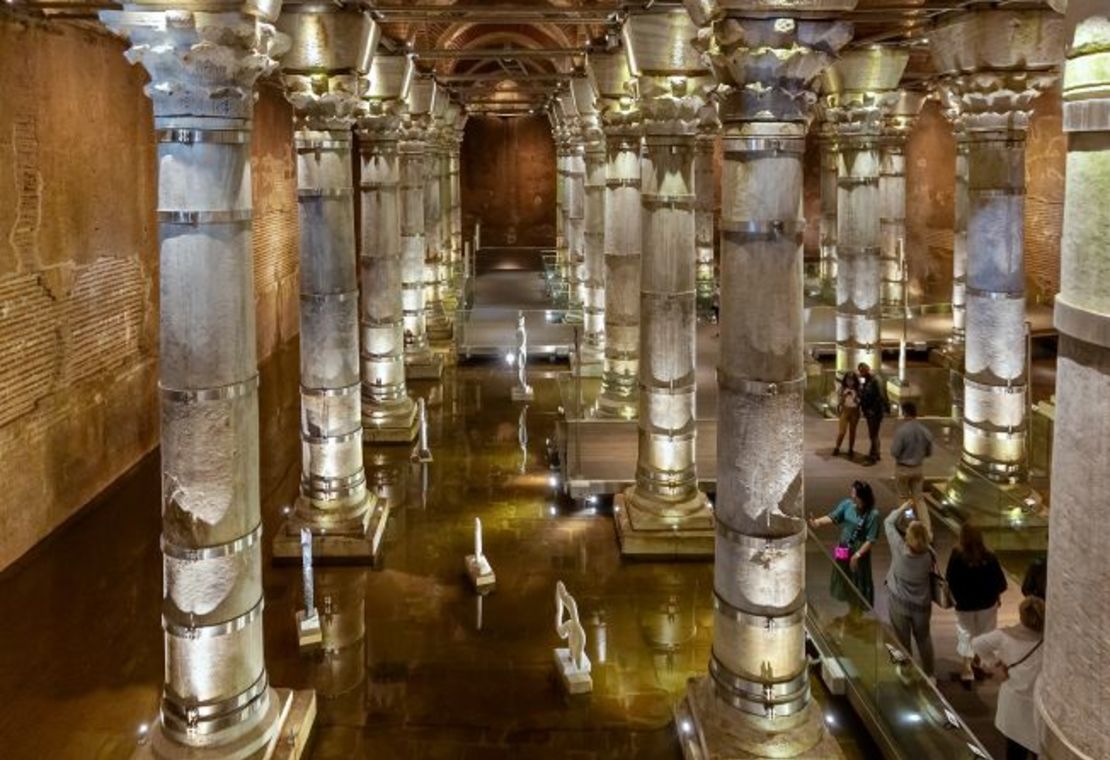 Increíblemente, esta elegante estructura de almacenamiento de agua de 1.500 años de antigüedad permaneció oculta y olvidada durante años, y salió a la luz hace menos de 15 años. Crédito: sickysick/iStock Editorial/Getty Images