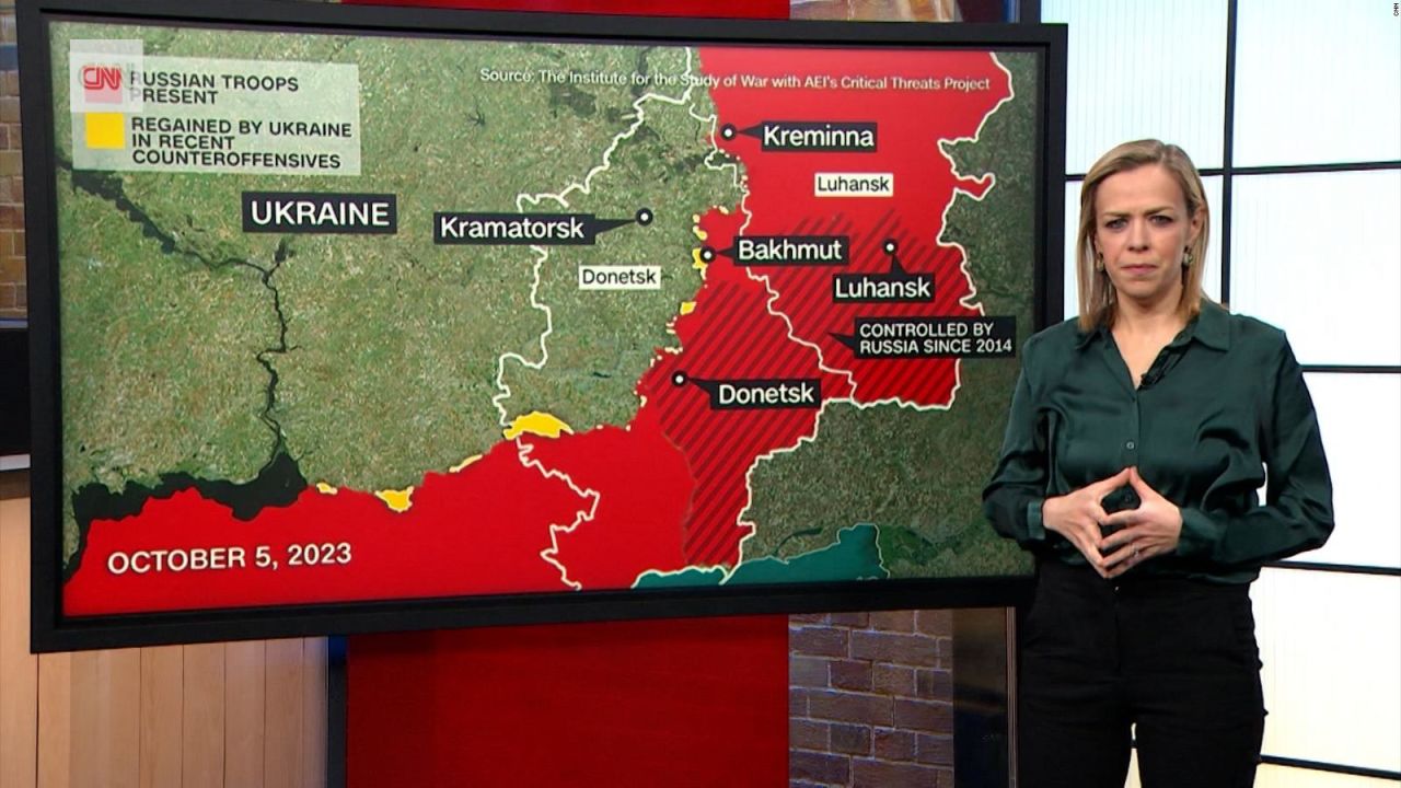 CNNE 1682563 - la evolucion del avance de la invasion rusa en ucrania