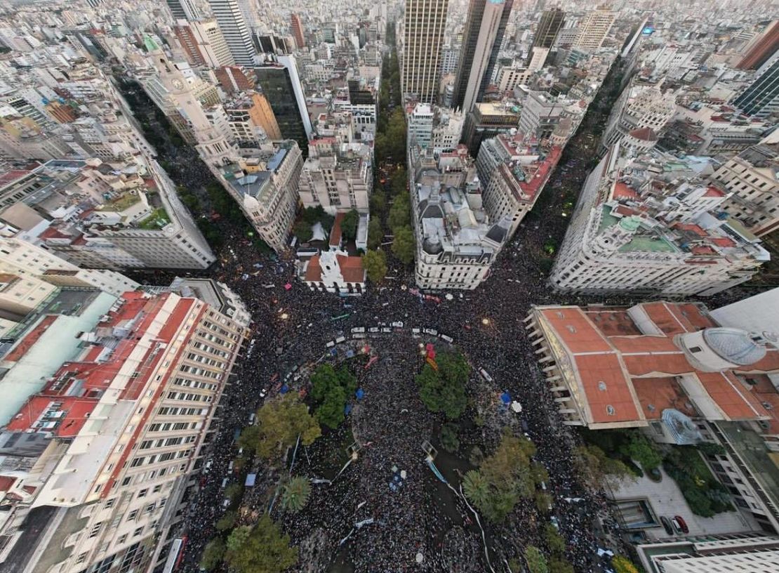 Marcha universidad pública/ Crédito UBA