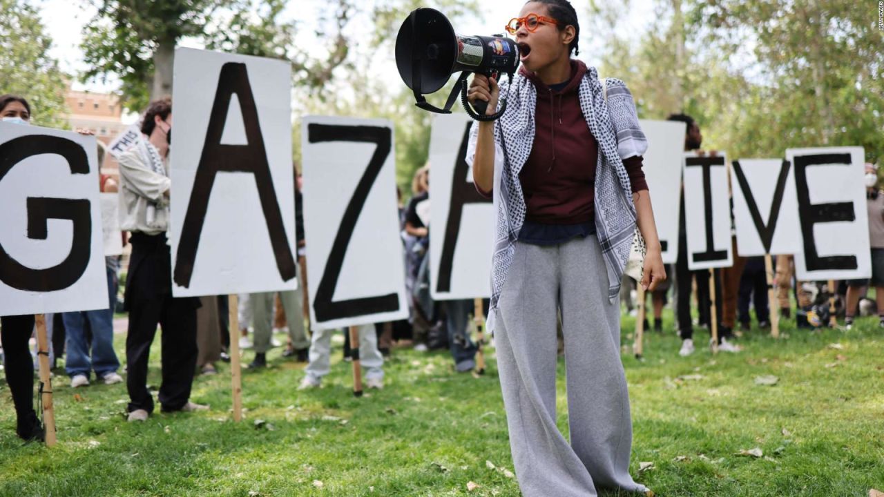 CNNE 1683228 - hay tension en campus universitarios de california por protestas