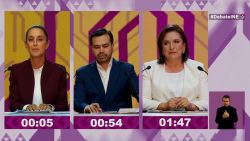 CNNE 1683279 - maynez, galvez y sheinbaum ajustan detalles previo al segundo debate