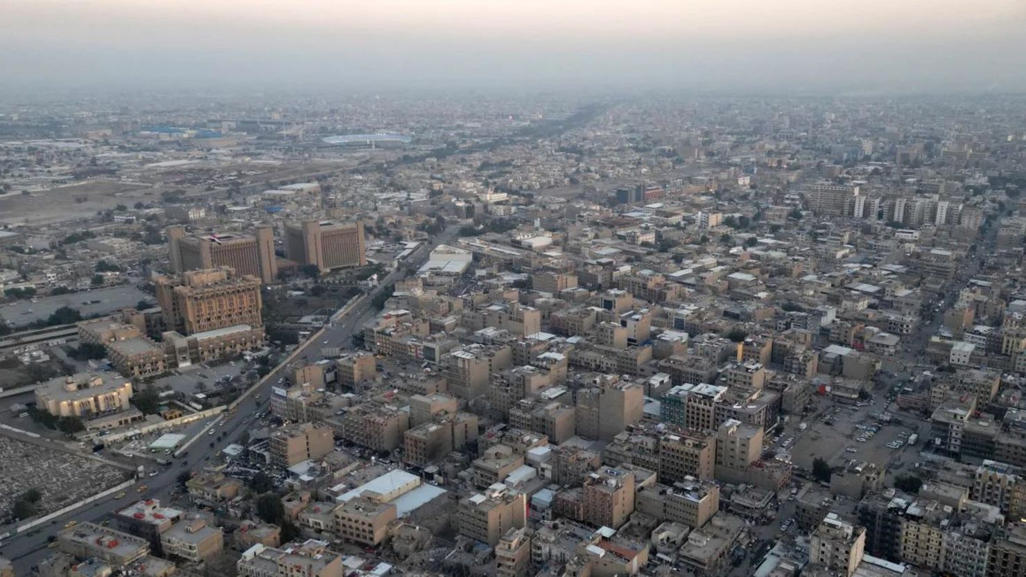 Bagdad, la capital iraquí, el 1 de enero de 2024.