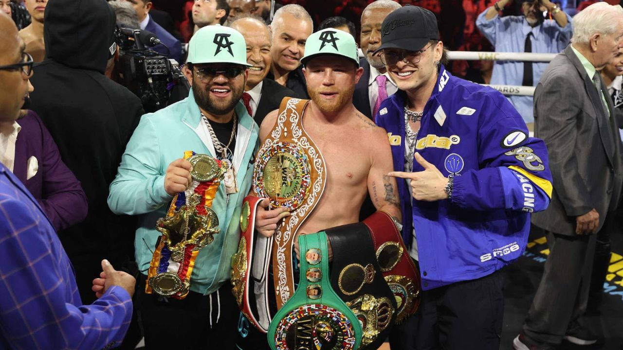 CNNE 1687400 - canelo, el rey- asi se vivio su triunfo ante munguia en las vegas