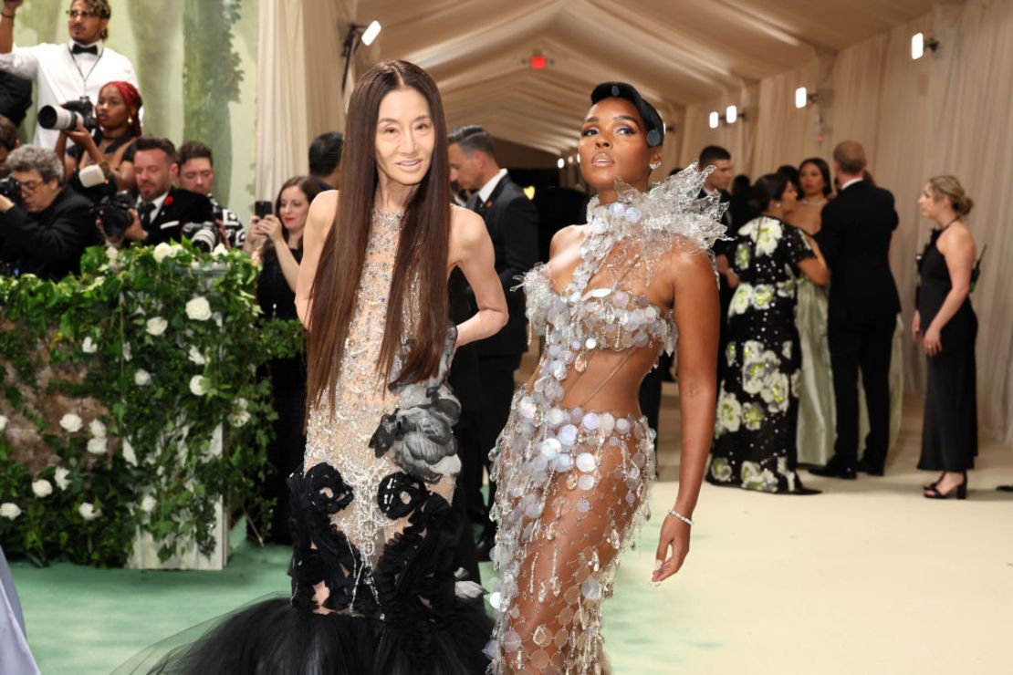 Vera Wang (izquierda) y Janelle Monáe. Crédito: Dia Dipasupil/Getty Images.