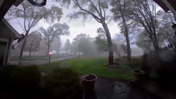 CNNE 1689179 - un tornado arranca todos los arboles en un jardin en michigan