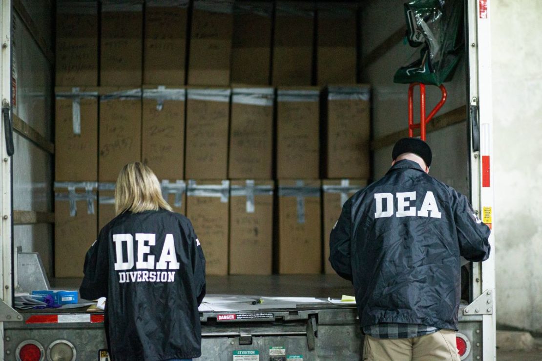 Agentes de la DEA (Drug Enforcement Administration).