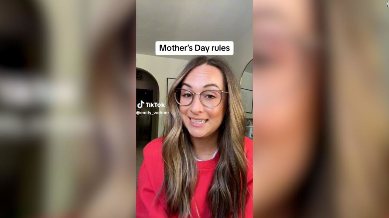 CNNE 1690664 - usuaria de tiktok se hace viral por nueva regla del dia de la madre