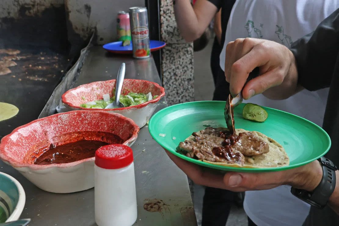 “El secreto es la sencillez de nuestro taco”, dijo el miércoles el chef Rivera Martínez a los periodistas.