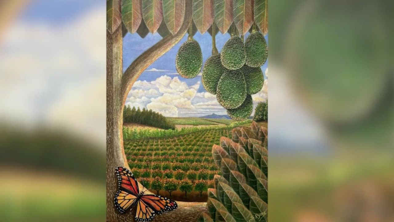 CNNE 1694240 - una fruta mexicana es destacada en obras de arte en los angeles, ¿cual sera esa fruta?