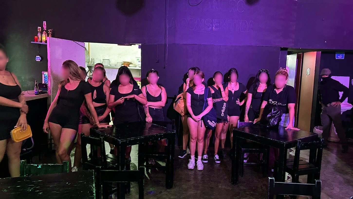 delincuentes detenidos en Cancún: conexiones con redes de trata de personas.