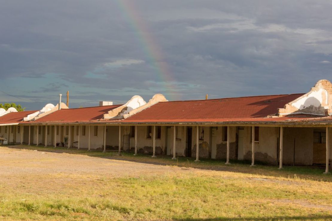 Las autoridades de Socorro tienen previsto inaugurar el primer Museo de la Historia de los Braceros del país en Río Vista en 2027. Mientras tanto, los visitantes pueden recorrer el sitio en línea o pasar en persona para ver los terrenos con un pase de visitante de la ciudad. Crédito: Cortesía de Kip Malone/National Trust for Historic Preservation