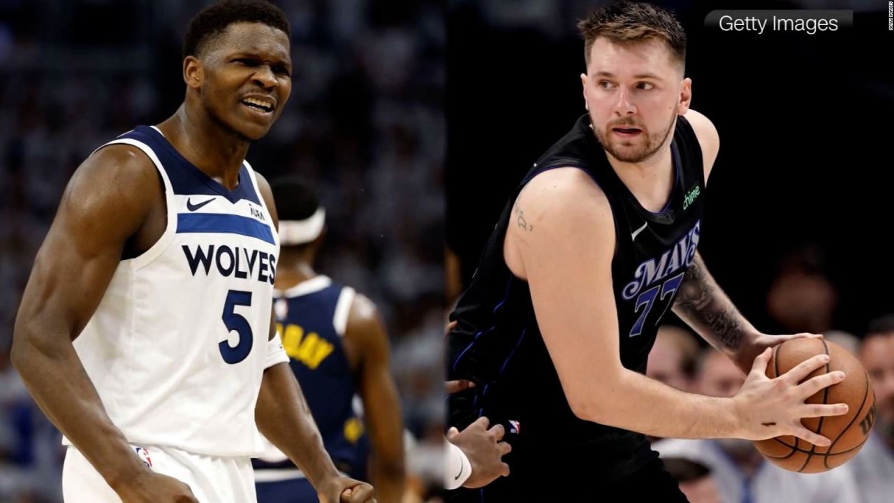 CNNE 1695113 - edwards vs- doncic- el duelo joven de la final del oeste en la nba