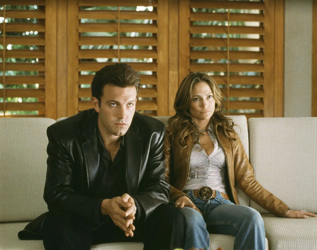 Ben Affleck y Jennifer Lopez en "Gigli".