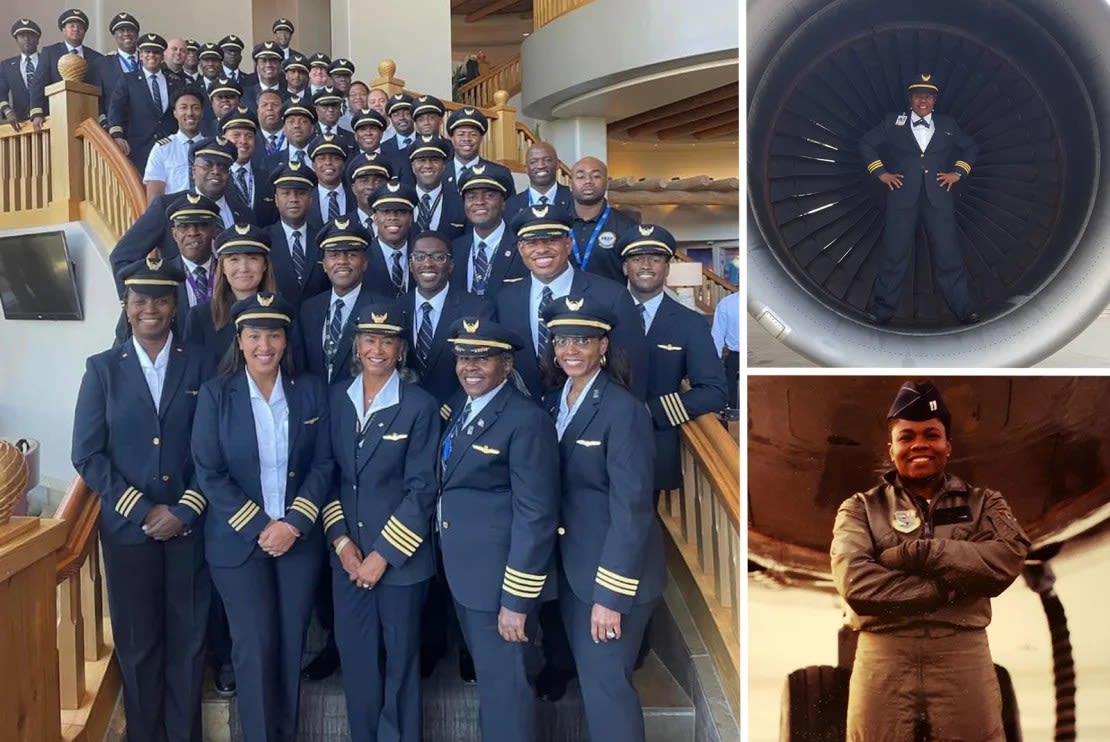 Claiborne está comprometida a aumentar la diversidad de pilotos y continuará asesorando a mujeres jóvenes. Crédito: cortesía de United Airlines.