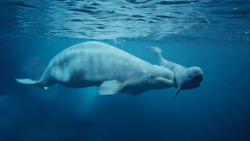 CNNE 169633 - georgia aquarium beluga whale calf