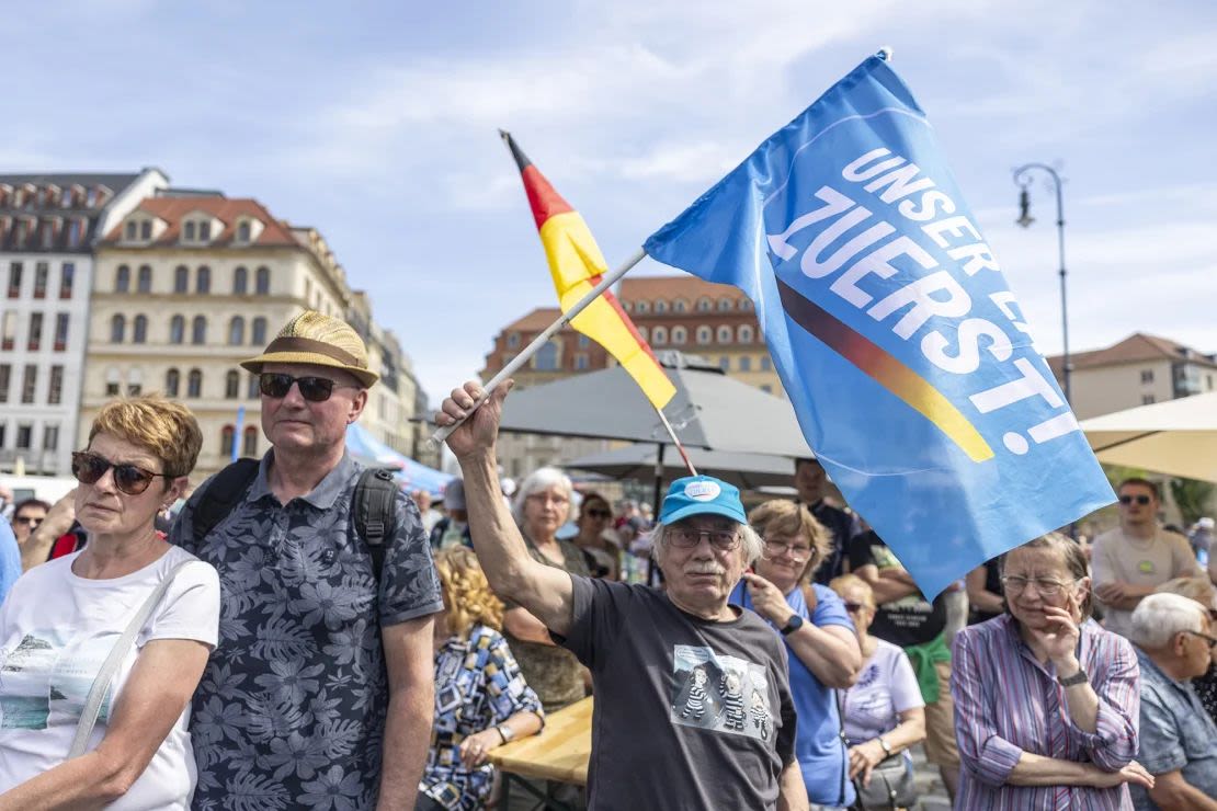 El apoyo al AfD va en aumento y el partido espera obtener ganancias en las elecciones europeas.