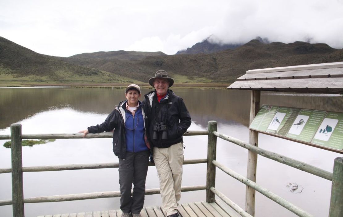 Meryl y Tim llevan juntos cuarenta años y aún les encanta vivir aventuras juntos. Crédito: Meryl Rivett