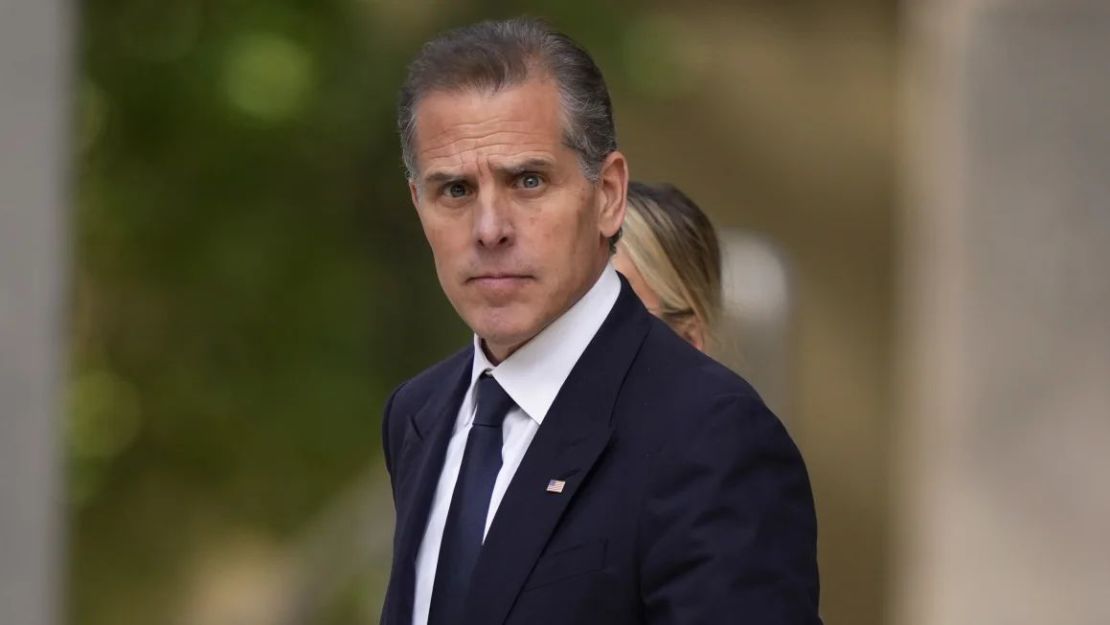 Hunter Biden sale de la corte federal el martes 4 de junio de 2024 en Wilmington, Delaware. (Foto: Matt Slocum/AP).