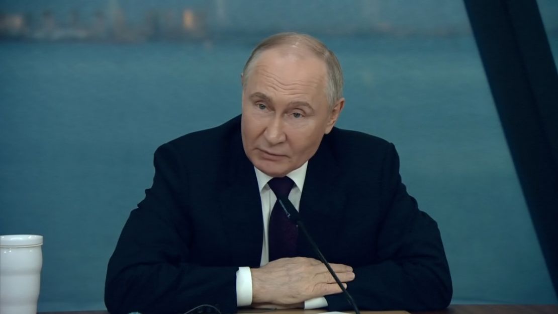 Vladimir Putin, presidente de Rusia.